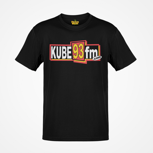 Kube 93 FM Seattle Washington Logo Radio Station T-shirt