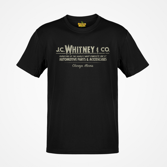 JC Whitney Co 1915 Car Parts Distressed Print T-shirt
