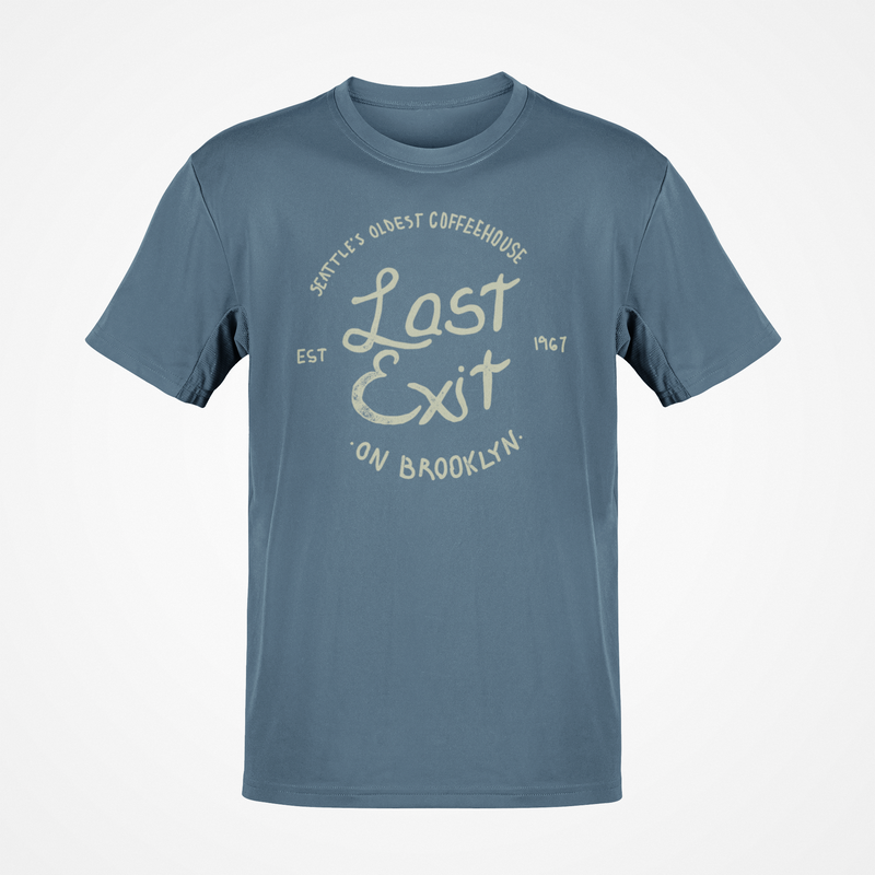 Load image into Gallery viewer, Last Exit on Brooklyn T-Shirt - Coffeehouse Industry Defunct Tee