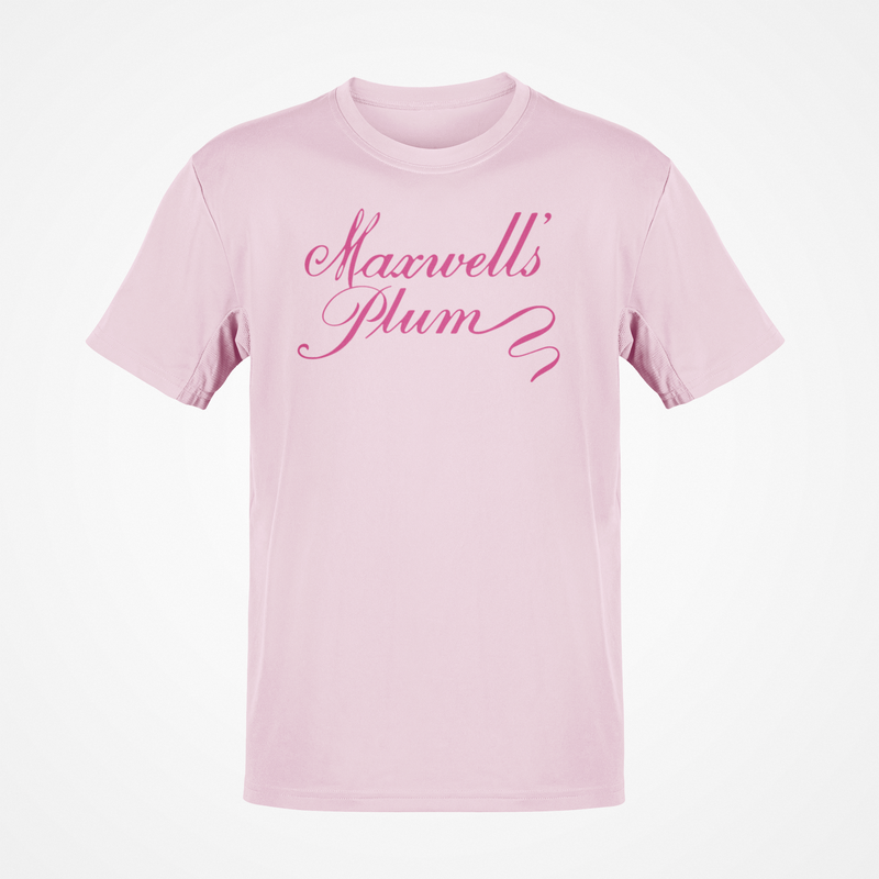 Load image into Gallery viewer, Maxwell's Plum T-Shirt - Restaurant Industry Defunct Logo Tee