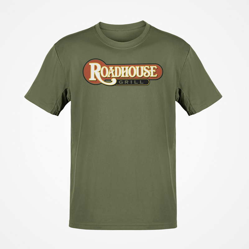 Load image into Gallery viewer, Roadhouse Grill T-Shirt - Restaurant Industry Bankrupt Logo Tee