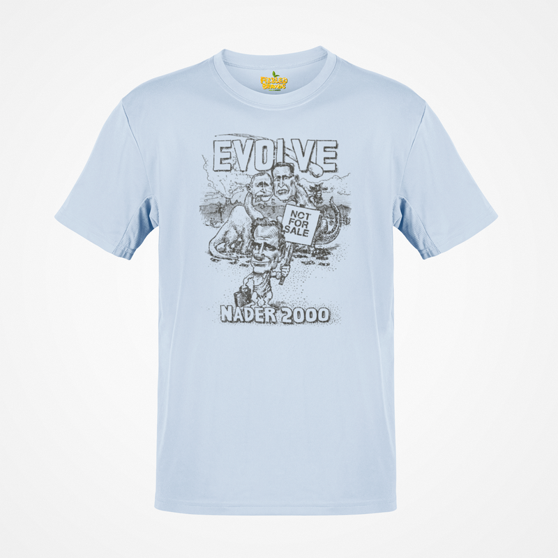 Load image into Gallery viewer, Evolve With Ralph Nader 2000 Political T-shirt