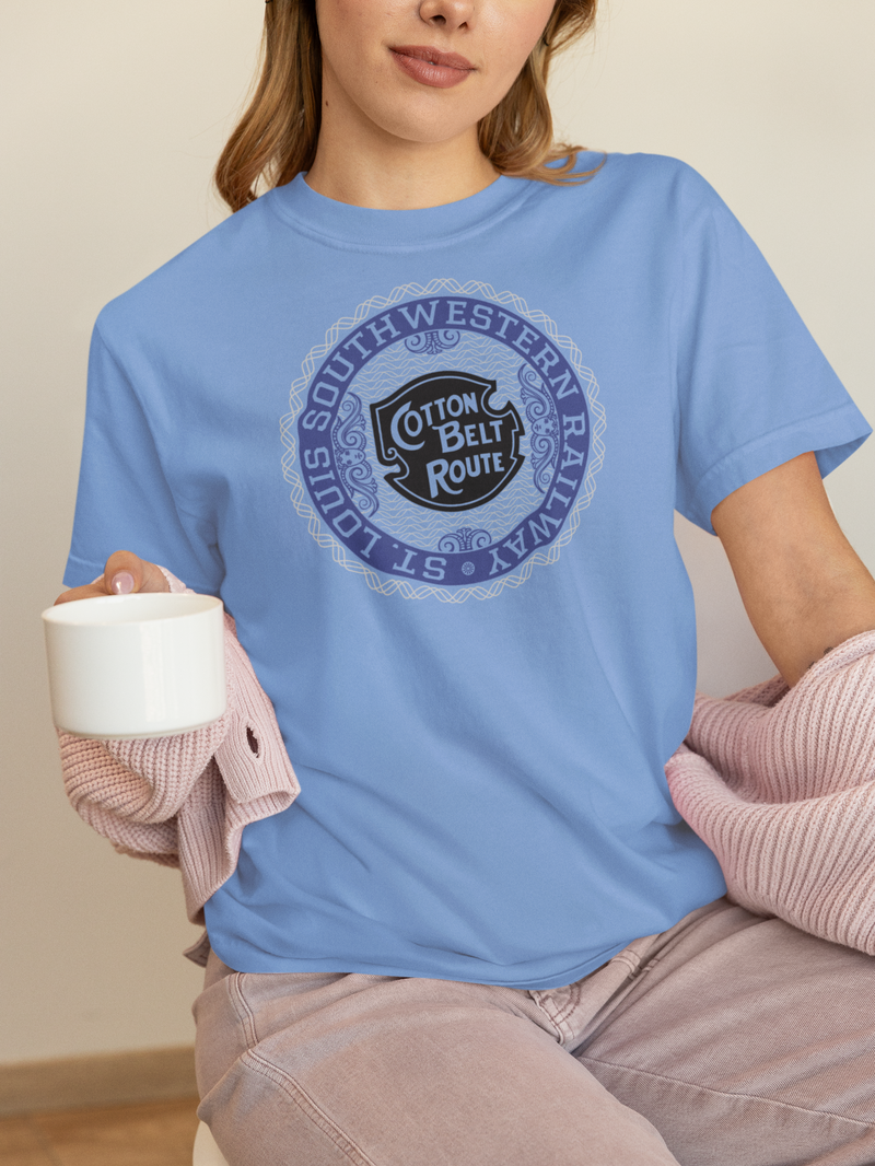 Load image into Gallery viewer, St. Louis Southwestern Cotton Belt Route Railroad Logo T-Shirt