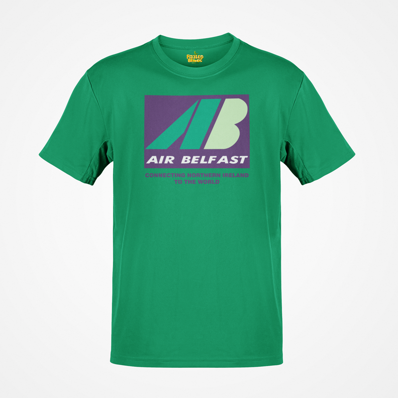 Load image into Gallery viewer, Air Belfast Connecting Northern Ireland Vintage Airline Logo Aviation T-shirt