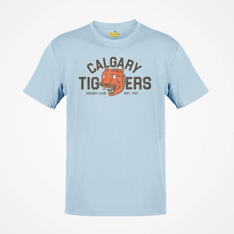 Load image into Gallery viewer, Calgary Tigers Hockey Team Nostalgic Logo T-shirt