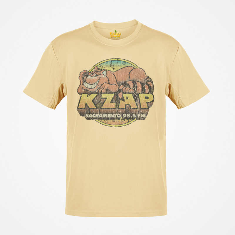 Load image into Gallery viewer, KZAP Sacramento 98.5 FM California Radio Station T-shirt