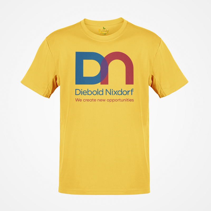 Load image into Gallery viewer, Diebold Nixdorf T-Shirt - Bankrupt ATM Company Logo Tee - Financial Tech
