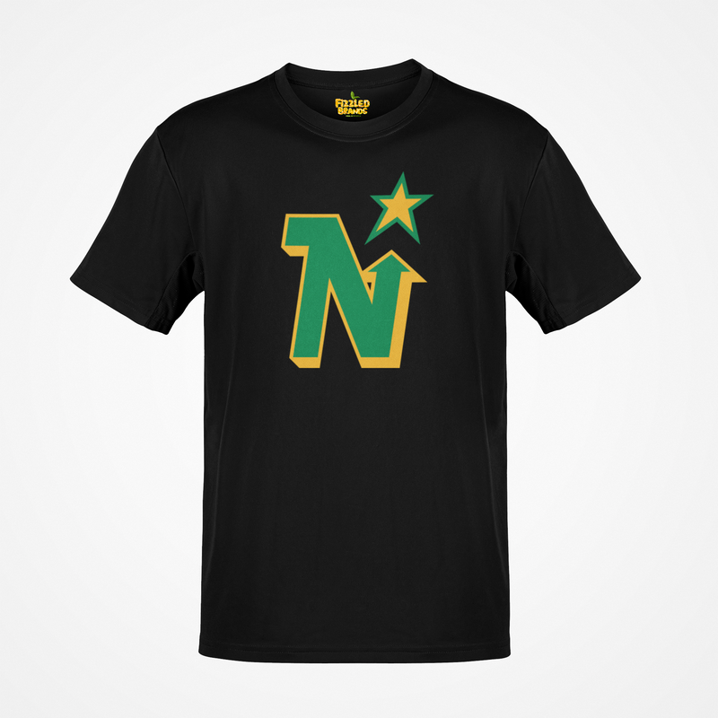 Load image into Gallery viewer, Minnesota North Stars Hockey 1991 Nostalgic Logo T-shirt
