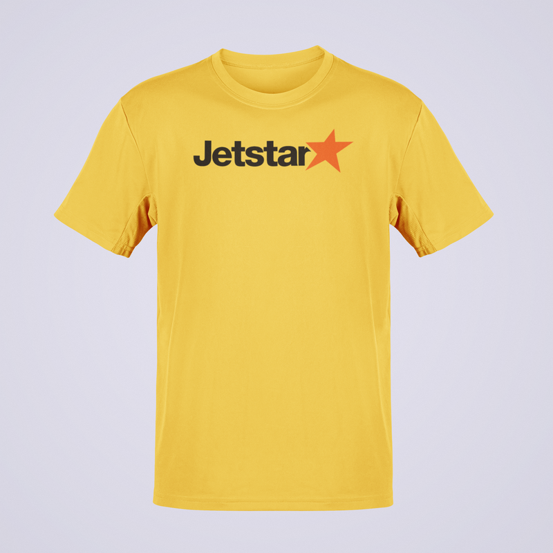 Load image into Gallery viewer, Jetstar Asia Airlines Classic Logo T-Shirt Aviation Enthusiast