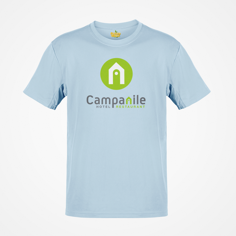 Load image into Gallery viewer, Campanile Restaurant T-Shirt - Fine Dining Industry Defunct Logo Tee