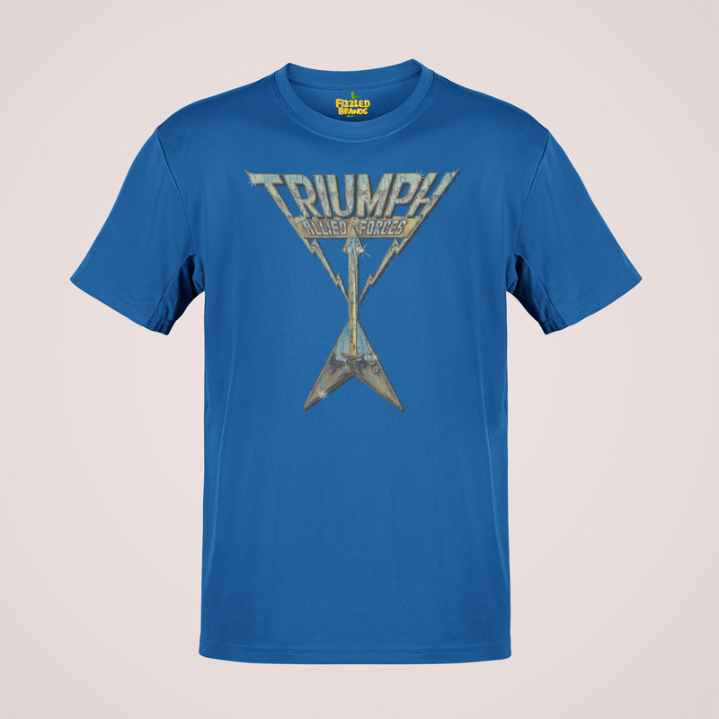 Load image into Gallery viewer, Triumph Allied Forces Canadian Music Rock Band T-shirt