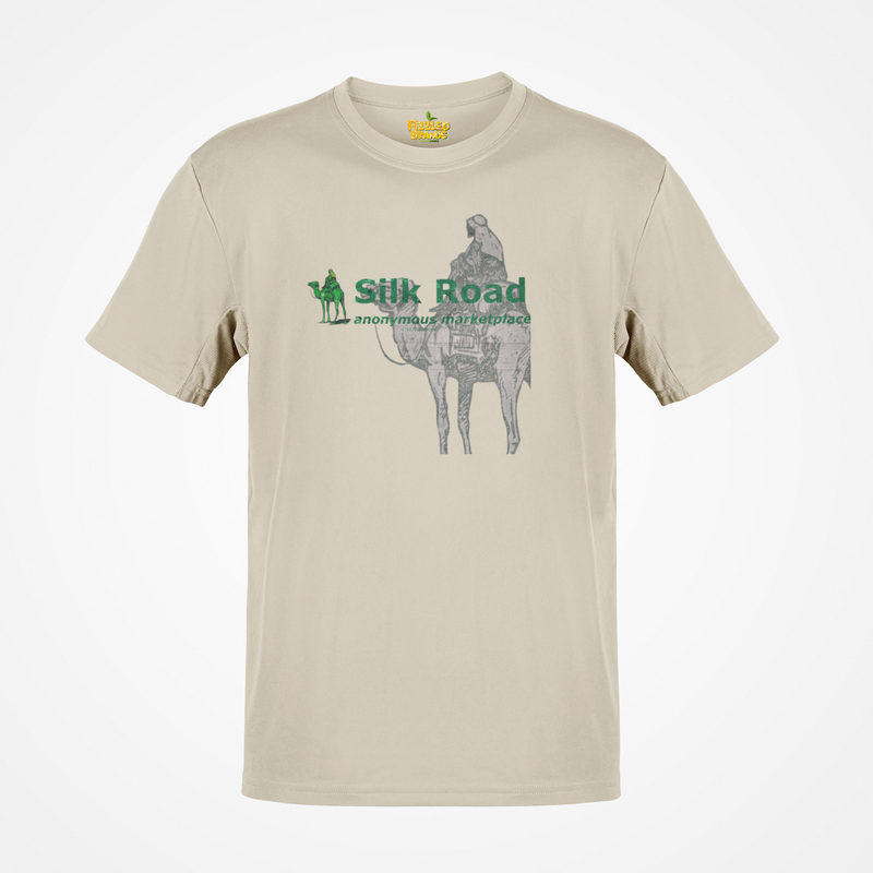 Load image into Gallery viewer, Silk Road Anonymous Marketplace Nostalgic Logo T-shirt