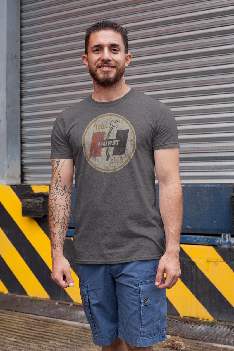 Load image into Gallery viewer, Hurst Performance Floor Shift Car Nostalgic Retro T-shirt
