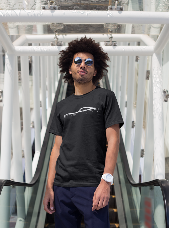 Load image into Gallery viewer, Mercedes-AMG GT S C190 Silhouette Car T-shirt