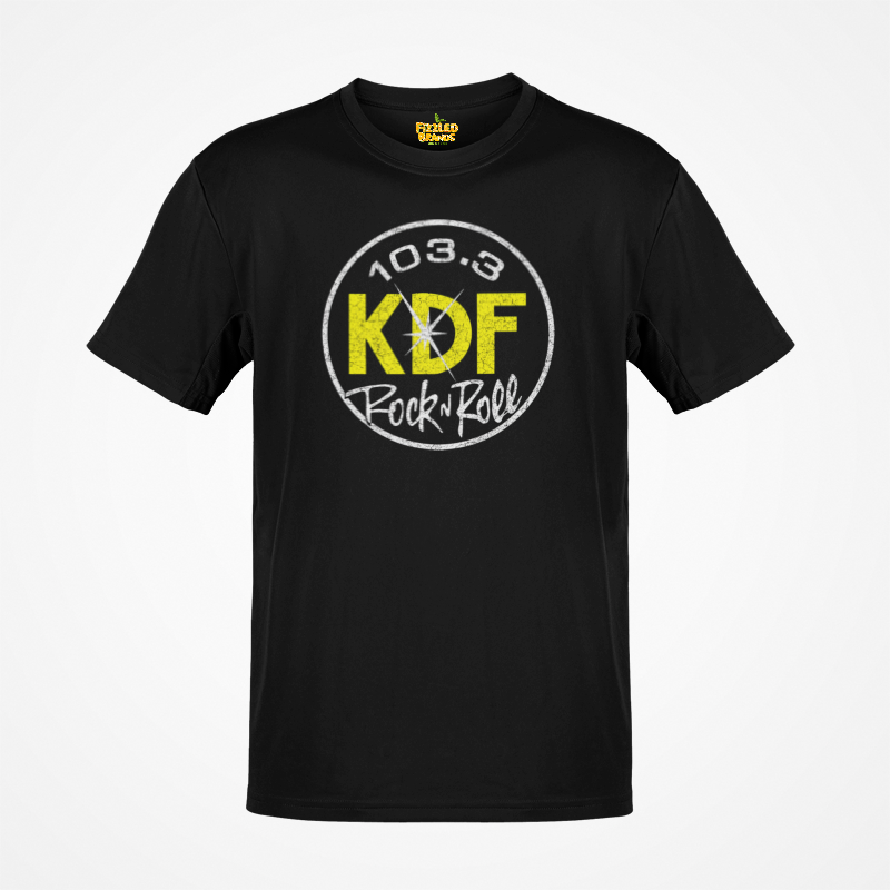 Load image into Gallery viewer, KDF 103 Pure Rock 1970 Radio Station Nostalgic T-shirt