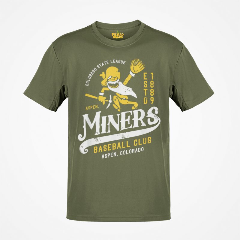 Load image into Gallery viewer, Aspen Miners Colorado Nostalgic Retro Baseball T-shirt