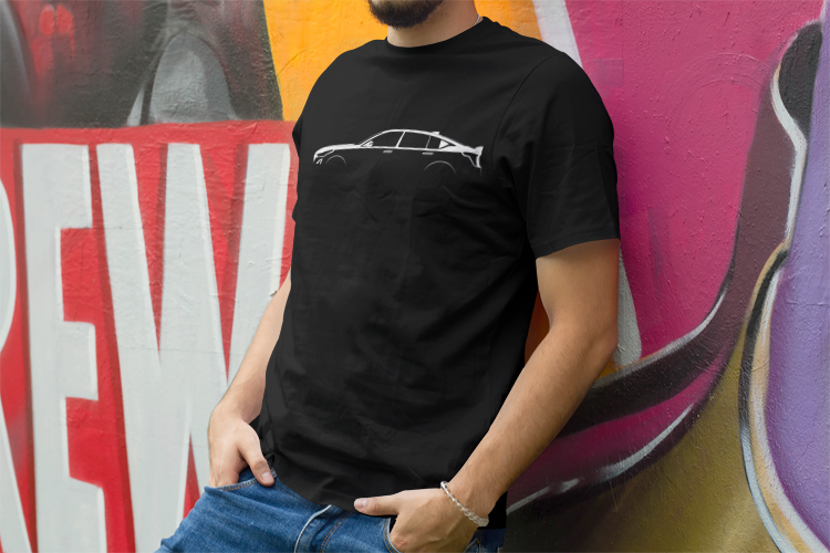 Load image into Gallery viewer, Cadillac CT5-V Blackwing Silhouette Car T-shirt