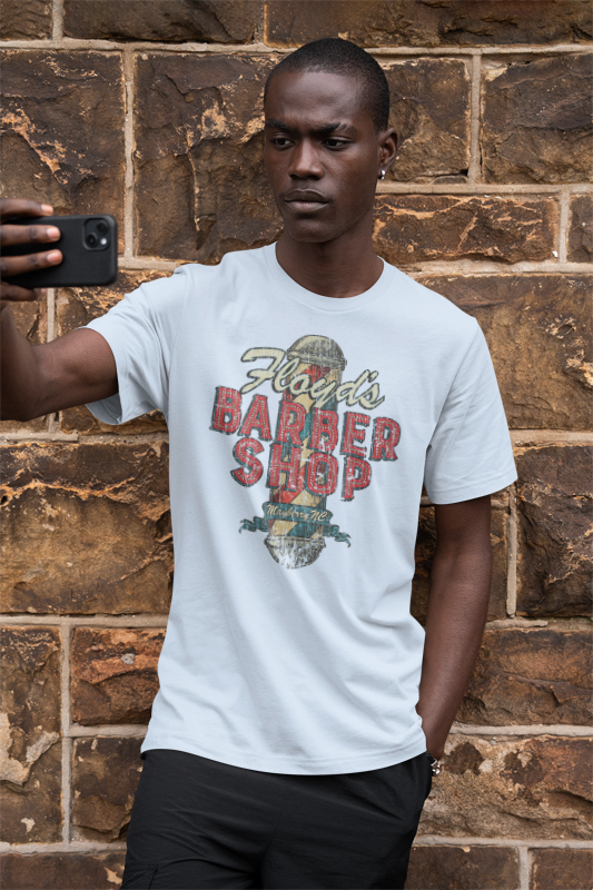 Load image into Gallery viewer, Floyds Barbershop Mayberry Andy Griffith Televison Show T-shirt