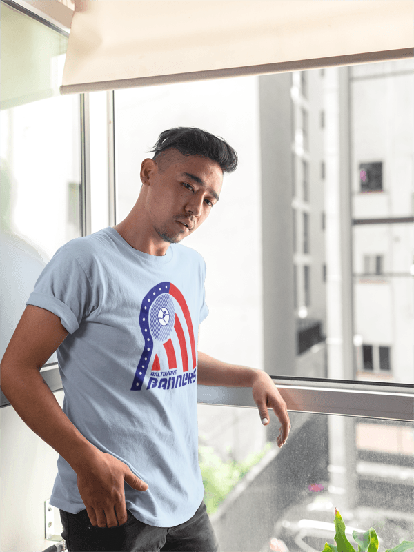 Load image into Gallery viewer, Balitmore Banners World Team Tennis Retro Nostalgic T-shirt