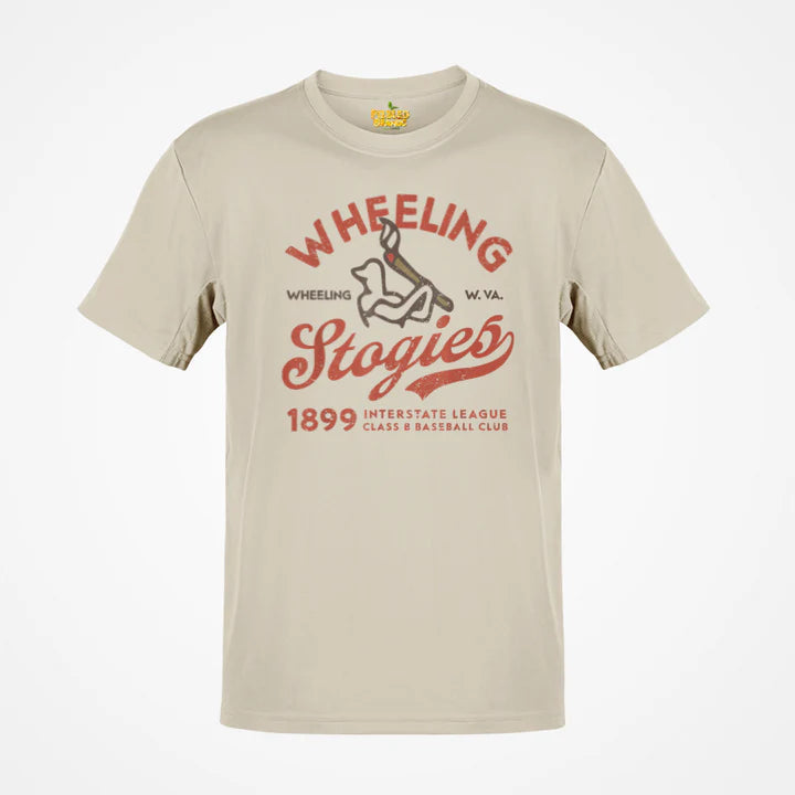 Load image into Gallery viewer, Wheeling Stogies West Virginia Nostalgic Retro Baseball Team T-shirt