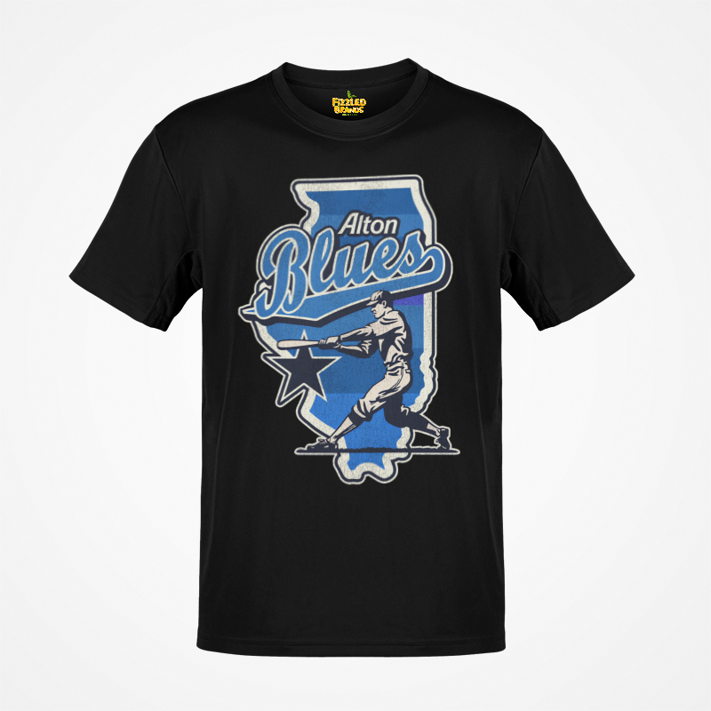 Load image into Gallery viewer, Alton Blues Nostalgic Retro Baseball T-shirt