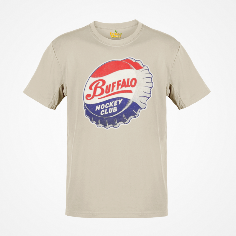 Load image into Gallery viewer, Buffalo Bisons Hockey Team Nostlagic Logo T-shirt