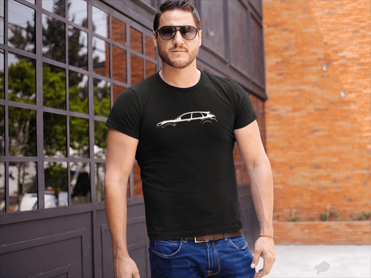 Load image into Gallery viewer, Subaru Impreza WRX STI Hatchback GR Silhouette Car T-shirt