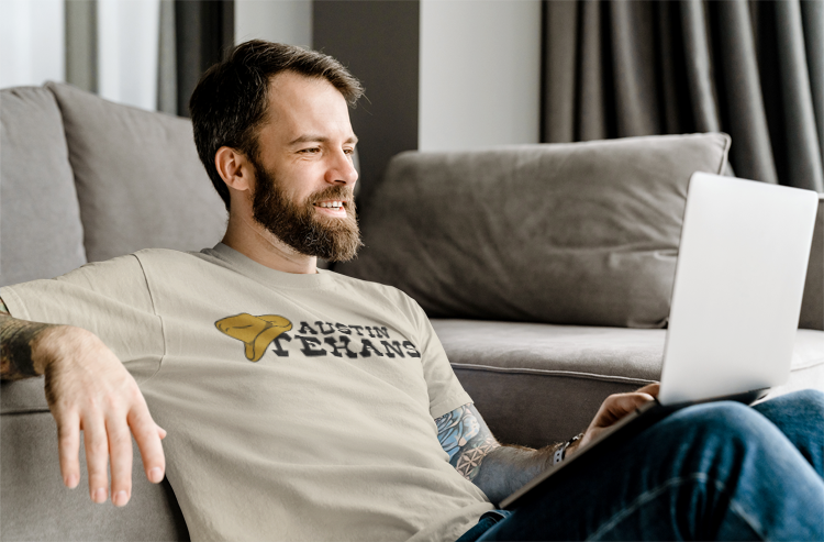 Load image into Gallery viewer, Austin Texans AFA Retro Nostalgic Football T-shirt