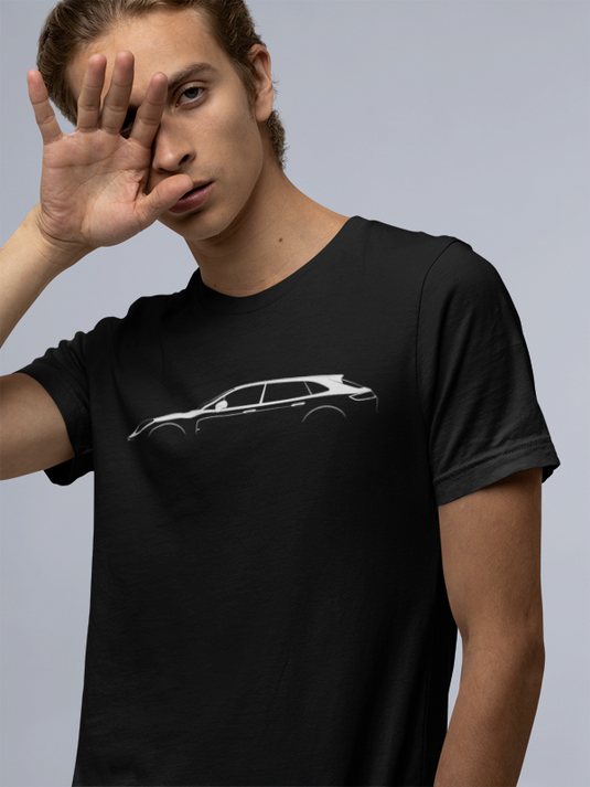Porsche Panamera Turbo S Sport Turismo 971 Silhouette Car T-shirt