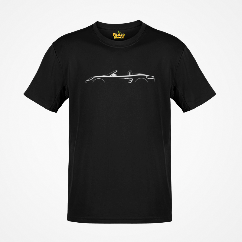 Load image into Gallery viewer, Porsche 718 Boxster 982 Silhouette Car T-shirt