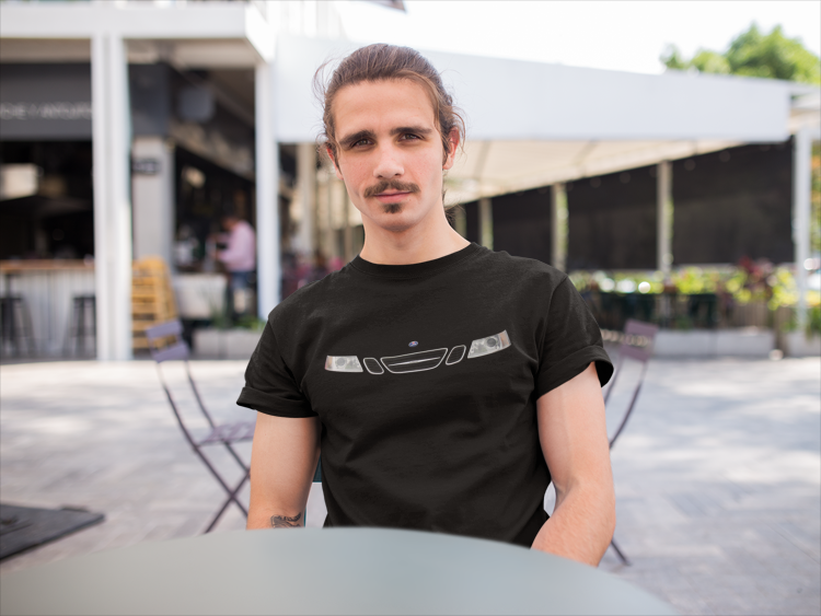 Load image into Gallery viewer, Saab 9-3 Grill Silhouette Car T-shirt