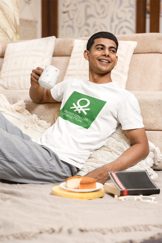 Load image into Gallery viewer, United Colors of Benetton Retail Store Vibrant Diversity Logo T-Shirt