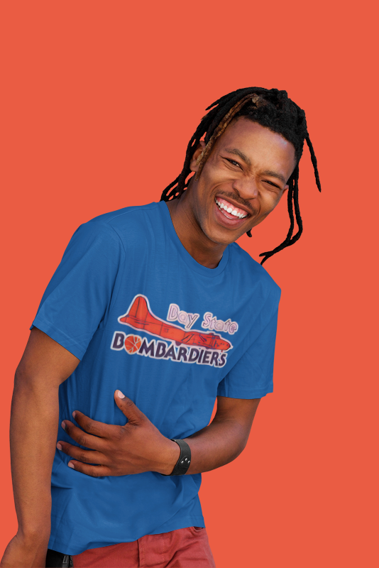 Load image into Gallery viewer, Bay State Bombardiers Massachusetts Basketball Team T-shirt