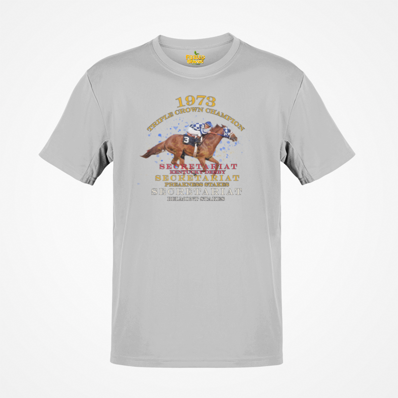 Load image into Gallery viewer, Triple Crown Champion Secretariat 1973 Nostalgic Retro T-shirt