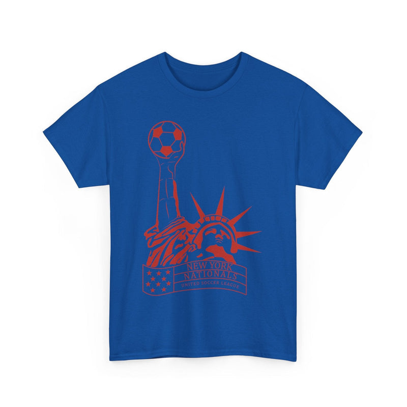 Load image into Gallery viewer, New York Nationals United Soccer League 1984 T-shirt