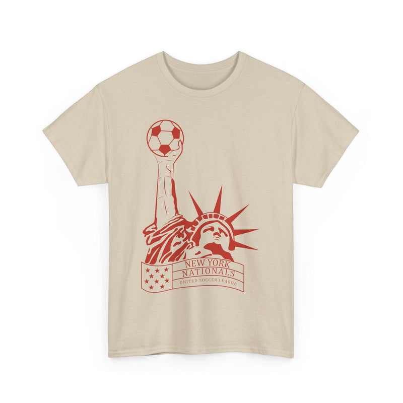 Load image into Gallery viewer, New York Nationals United Soccer League 1984 T-shirt