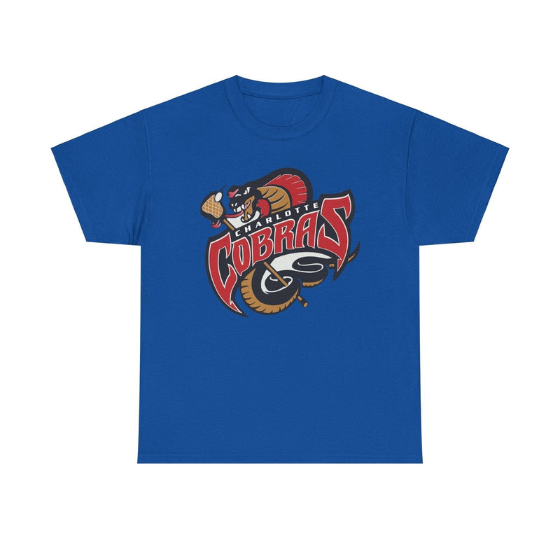Load image into Gallery viewer, Charlotte Cobras North Carolina Major Indoor Lacrosse League 1996 T-shirt