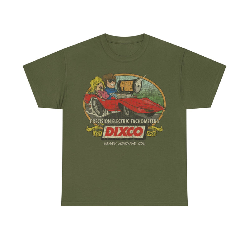 Load image into Gallery viewer, Dixco Tachometer 1958 Car Distressed Print T-shirt