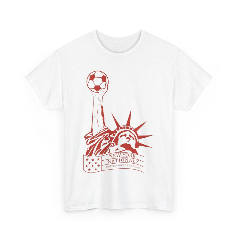 Load image into Gallery viewer, New York Nationals United Soccer League 1984 T-shirt