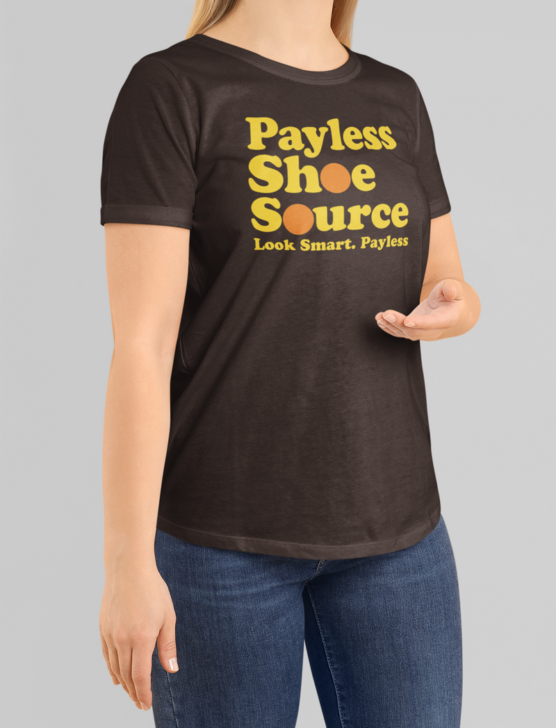 Load image into Gallery viewer, Payless Shoe Source Look Smart Pay Less Retail Store T-Shirt