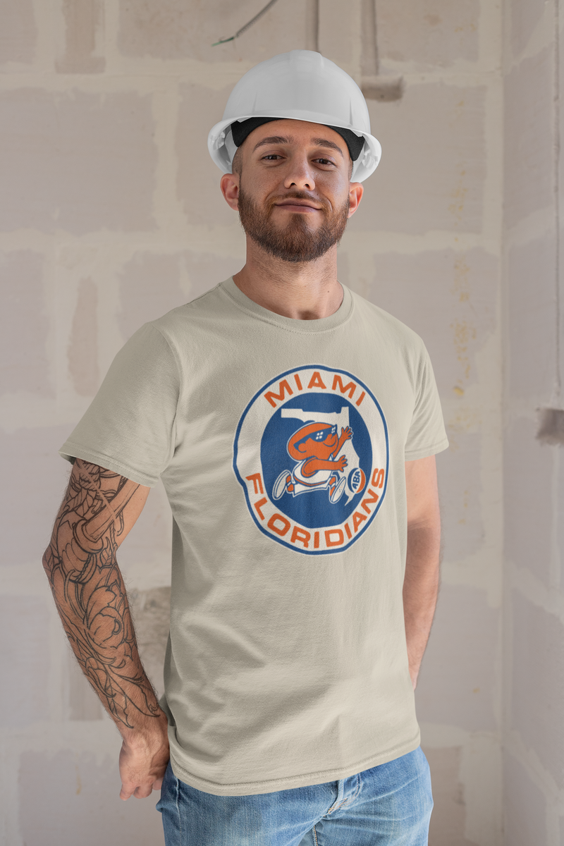 Load image into Gallery viewer, Miami Floridians Basketball Team Nostalgic Retro T-shirt