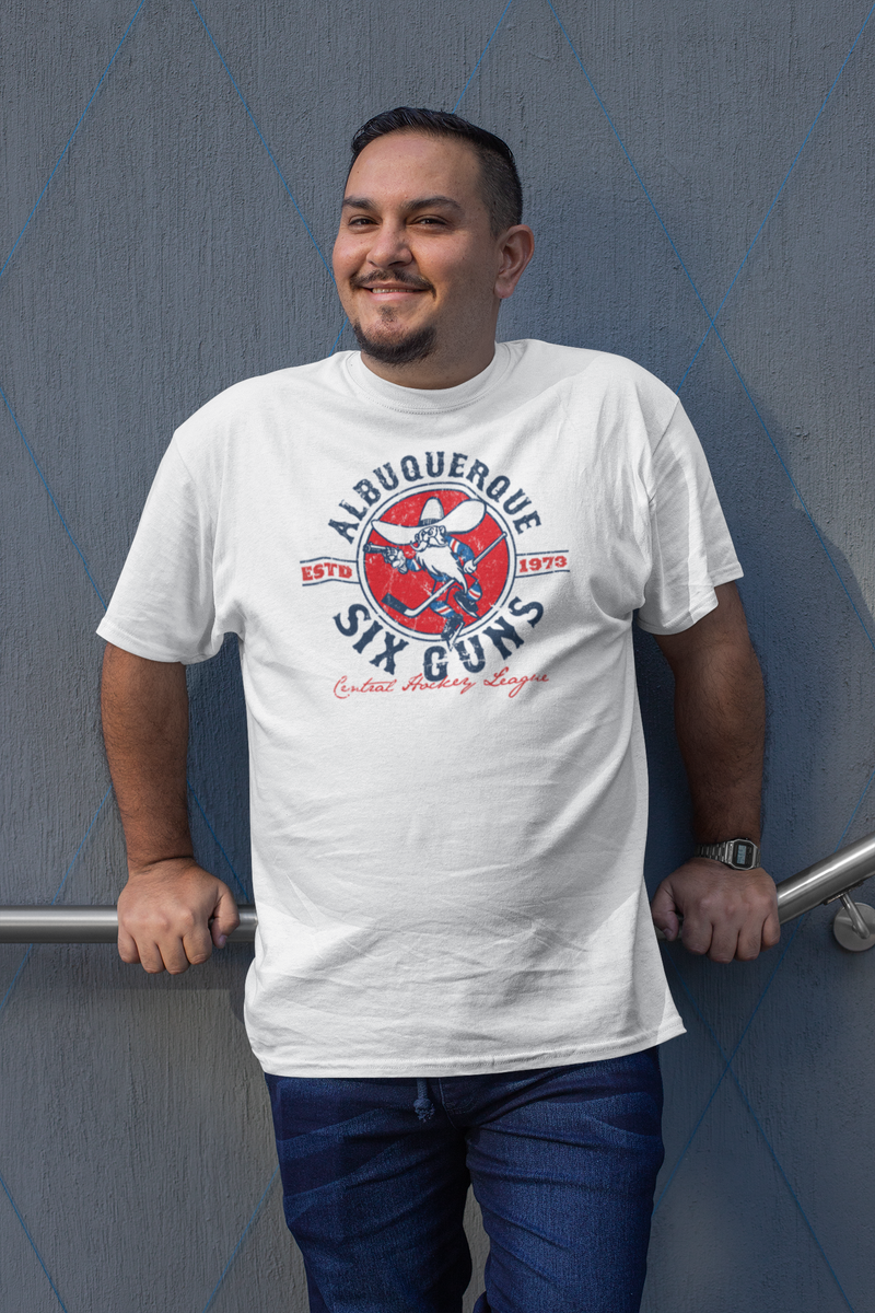 Load image into Gallery viewer, Albuquerque Six Guns New Mexico Hockey T-shirt