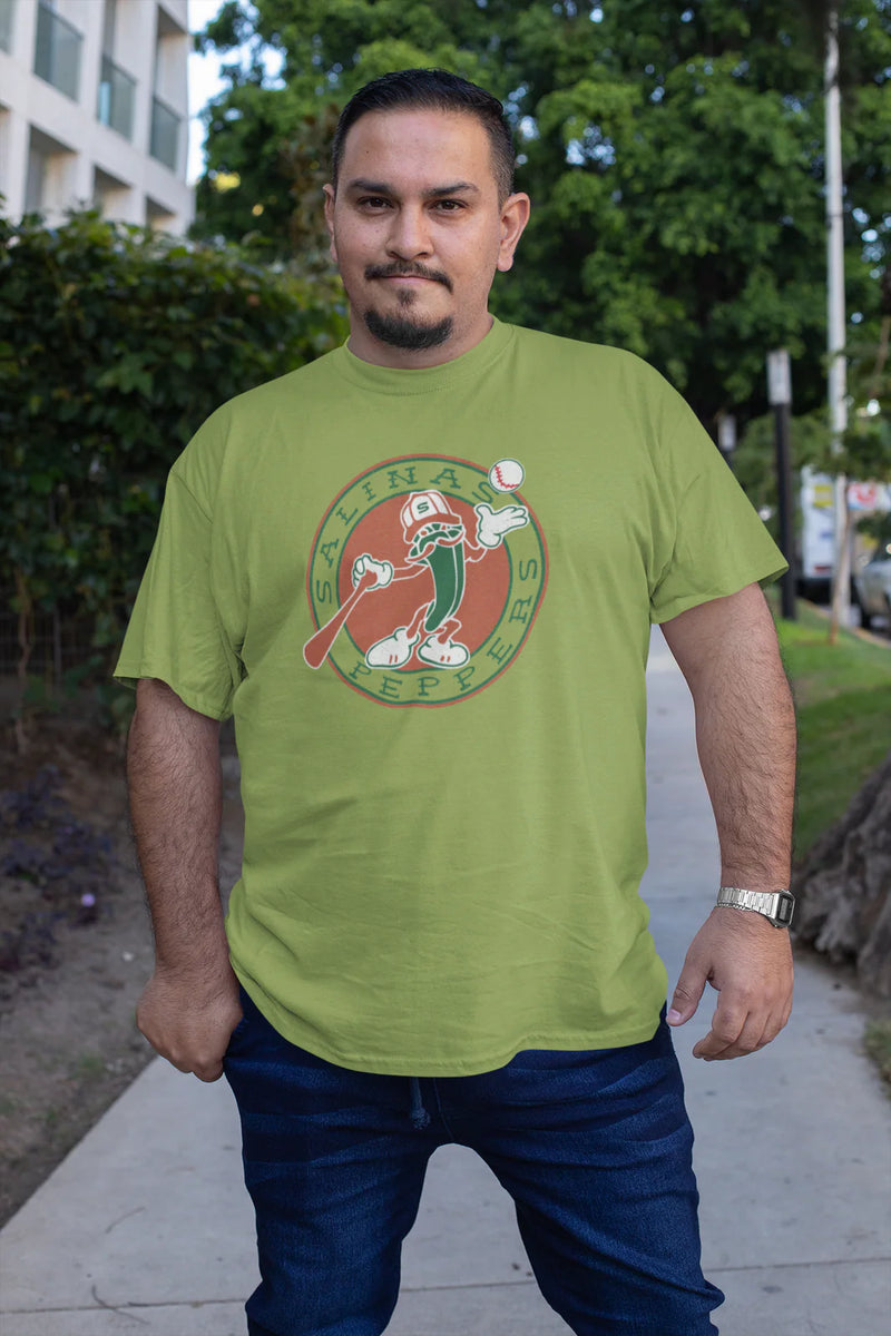 Load image into Gallery viewer, Salinas Peppers California Baseball 1995-1997 T-shirt