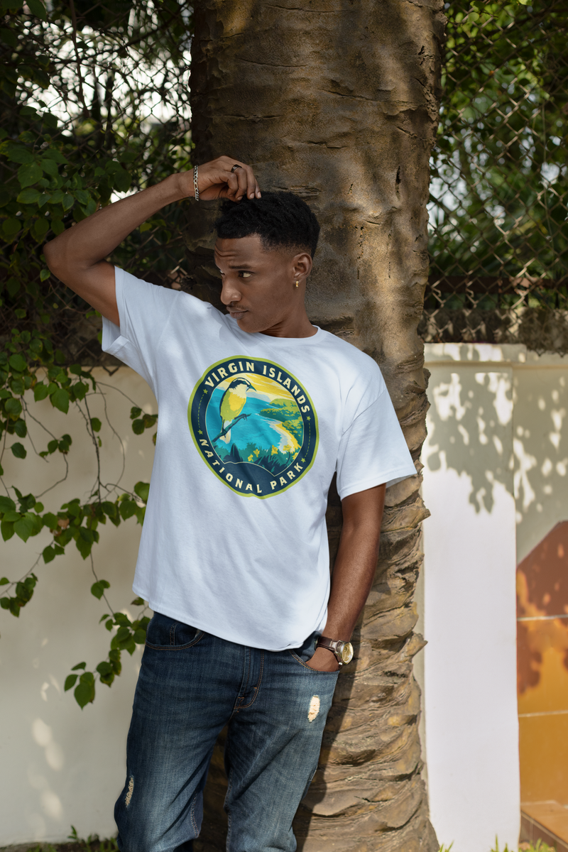 Load image into Gallery viewer, Virgin Islands National Park Round Logo T-shirt