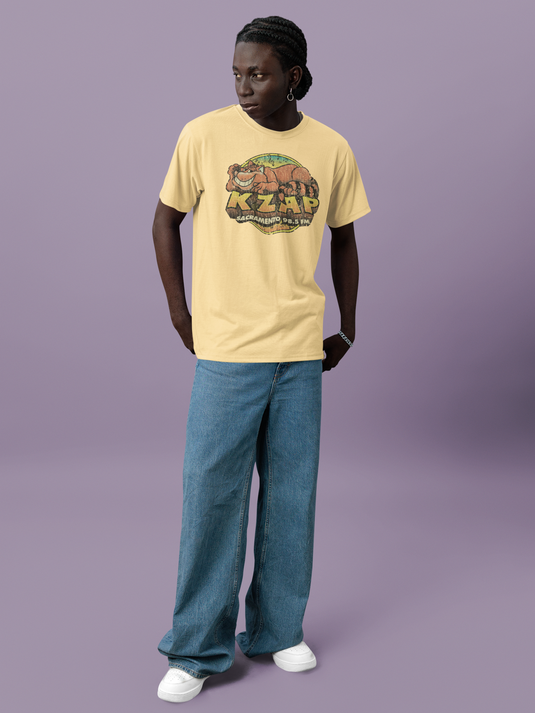 KZAP Sacramento 98.5 FM California Radio Station T-shirt
