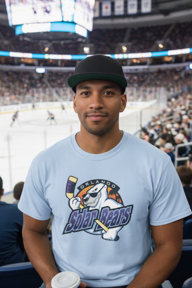 Load image into Gallery viewer, Orlando Solar Bears IHL Hockey Team T-shirt