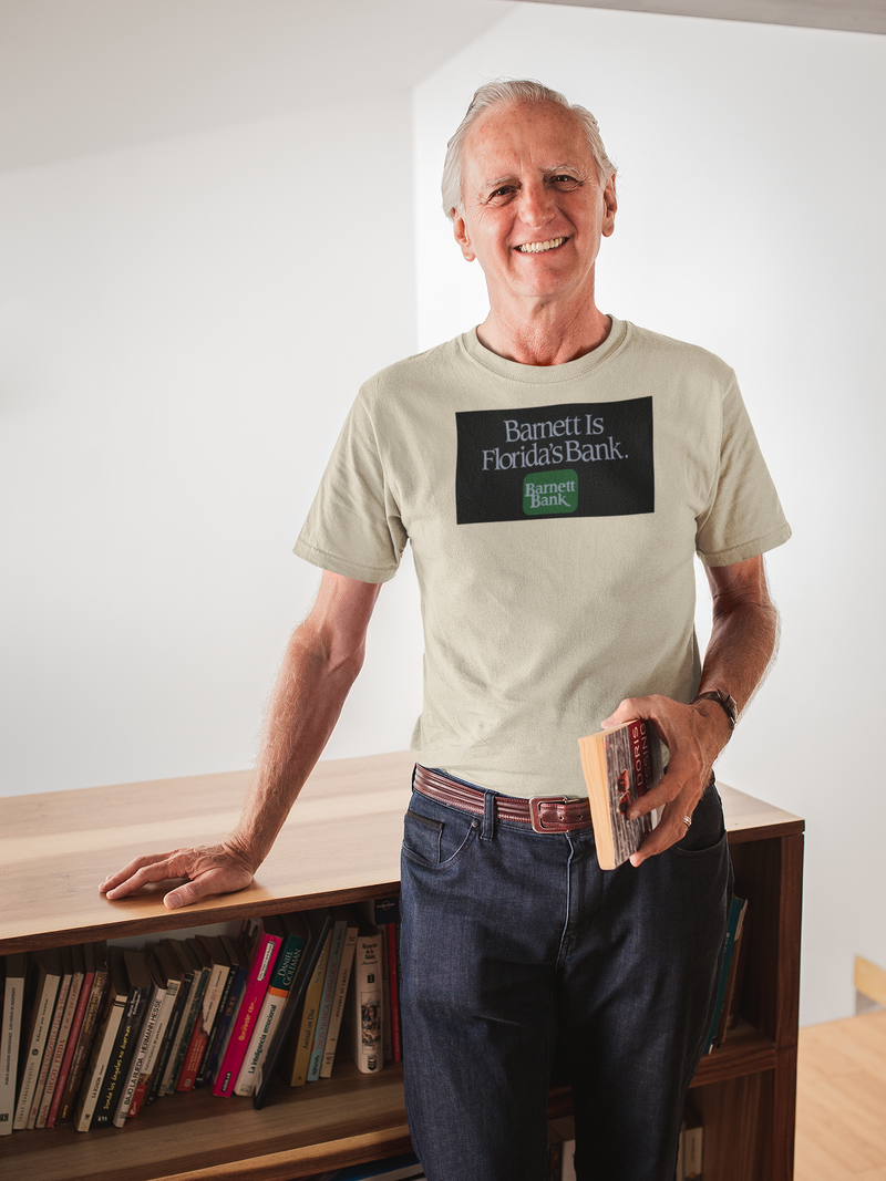 Load image into Gallery viewer, Barnett Bank Florida's Bank T-Shirt - Regional Banking Logo - Florida