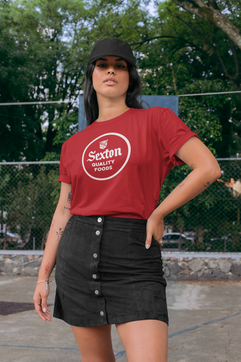 Load image into Gallery viewer, Sexton Quality Foods Brand T-Shirt