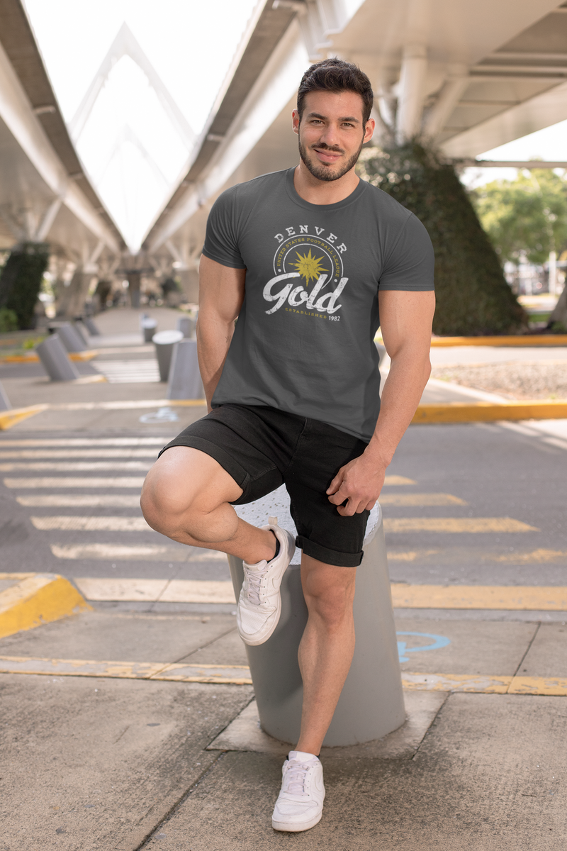 Load image into Gallery viewer, Denver Gold Colorado Football Team T-shirt
