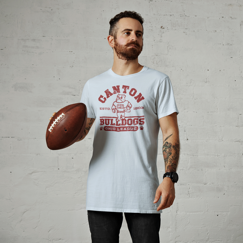 Load image into Gallery viewer, Canton Bulldogs Ohio Est 1903 Football Team T-shirt